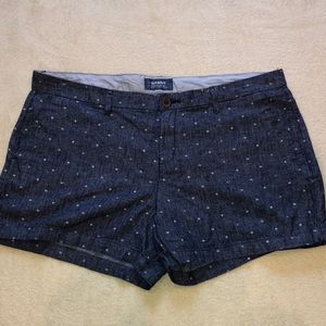 Old Navy Blue Polk-a-dot Shorts